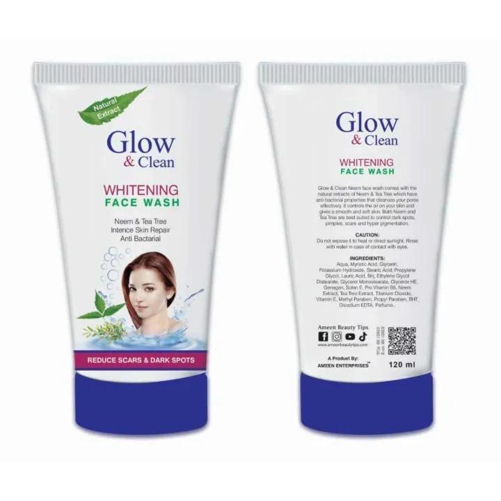 Whitening tea tree face wash
