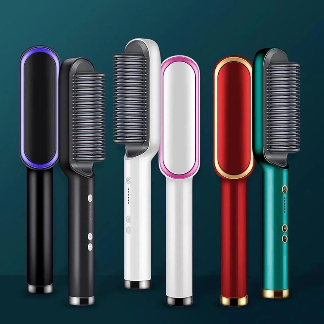 professional electric hair straightener  brush