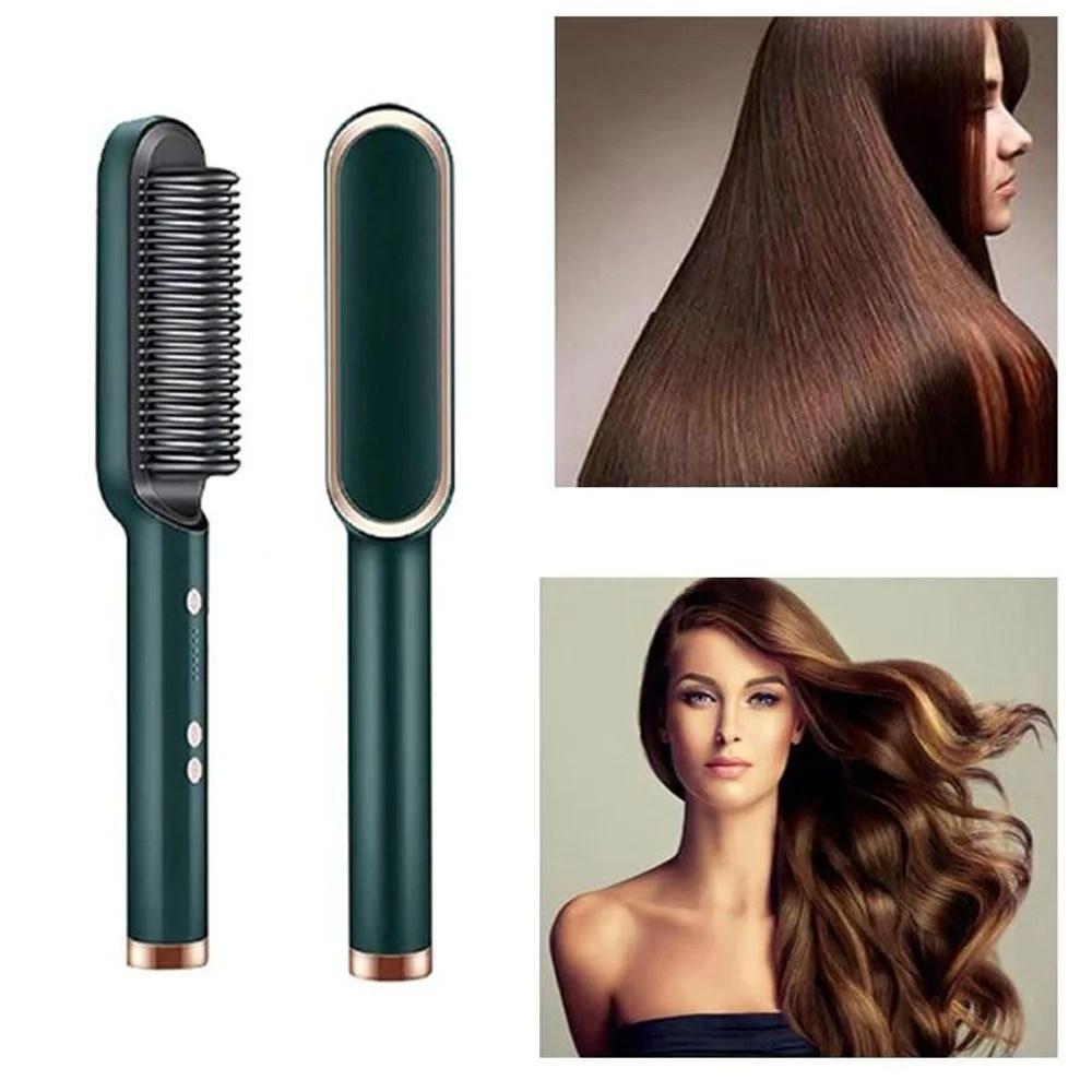 professional electric hair straightener  brush