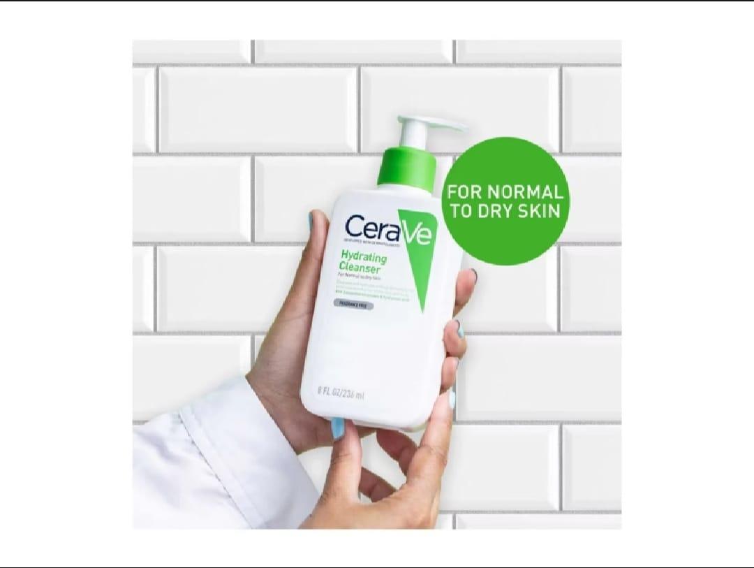 Exfoliating facial cleanser 236ml remove dirt oil& make-up