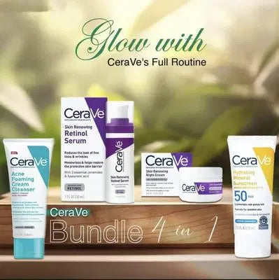 cerave 4in 1 skine  care bundle