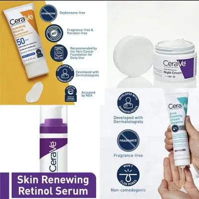 cerave 4in 1 skine  care bundle